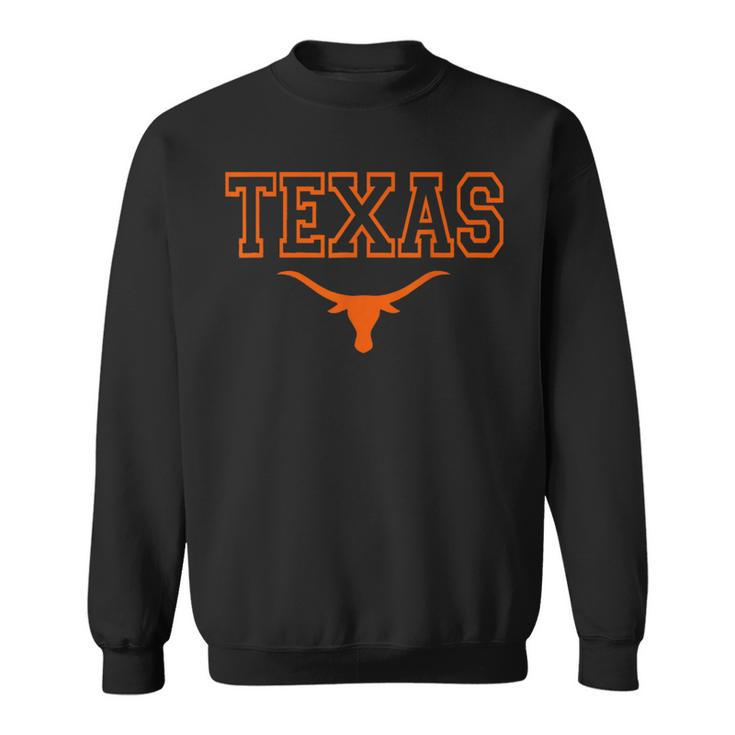 Texas State Vintage Longhorn Proud Texan Sweatshirt