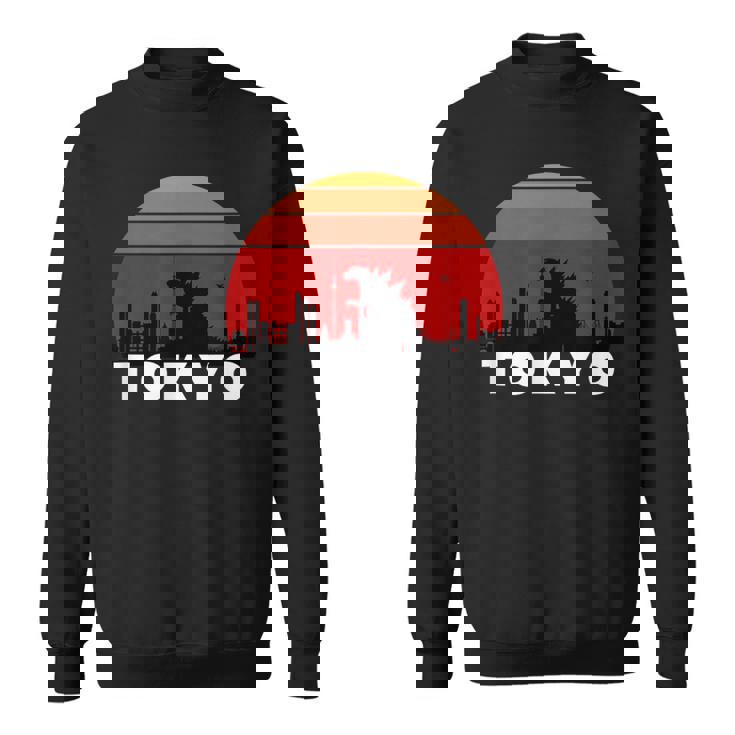 Tokyo Monster Kaiju Attacking Japan Sweatshirt