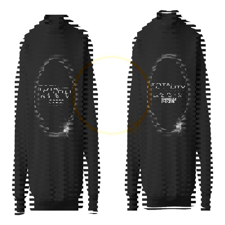 Total Solar Eclipse 04 08 24 Dallas Texas Usa Totality 2024 Sweatshirt
