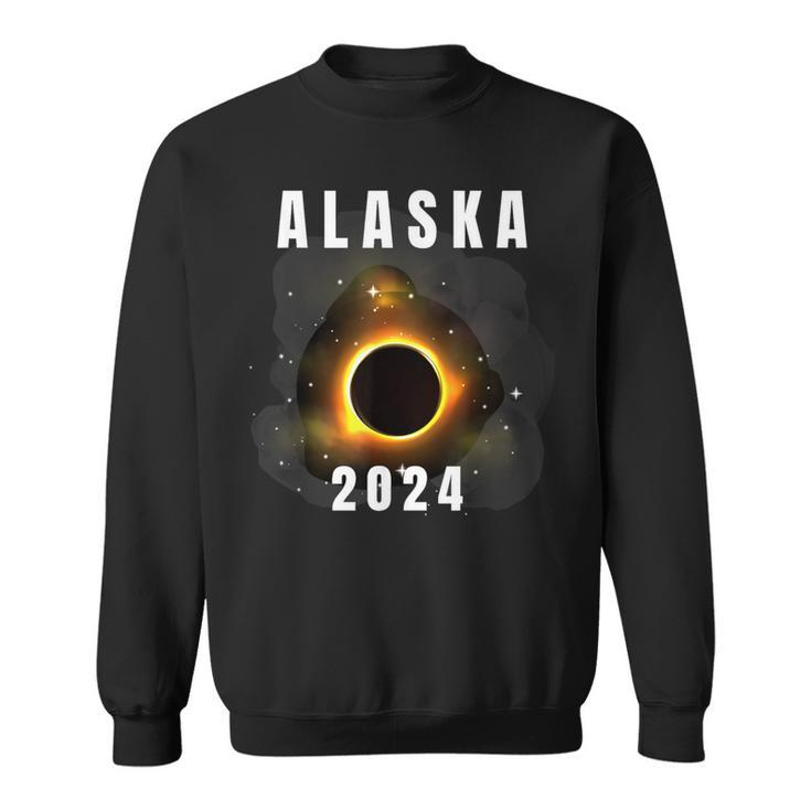 Total Solar Eclipse 2024 Alaska Eclipse 2024 Sweatshirt