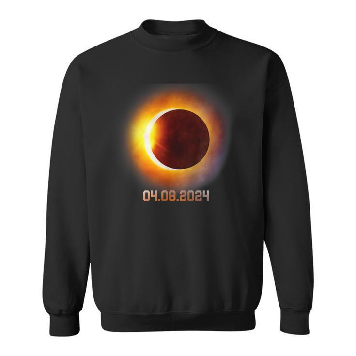 Total Solar Eclipse 2024 Spring April 8Th 2024Sweatshirt