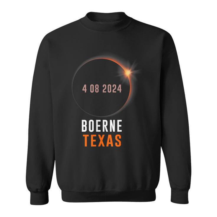 Total Solar Eclipse 2024 Totality Boerne Texas Sweatshirt Seseable