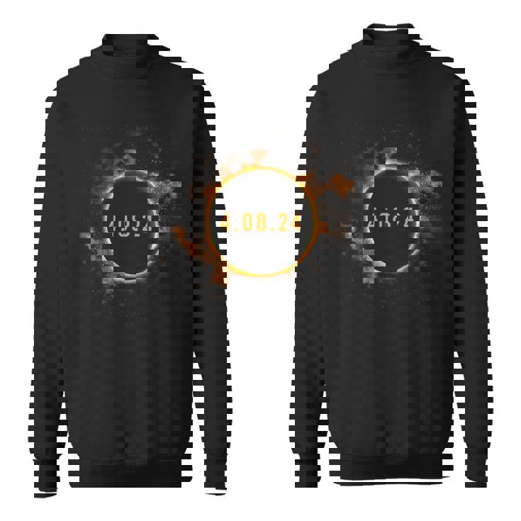 Total Solar Eclipse April 8 2024 Eclipse 40824 Sweatshirt