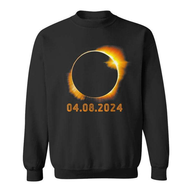 Total Solar Eclipse April 8 2024 Boy Girl Sweatshirt