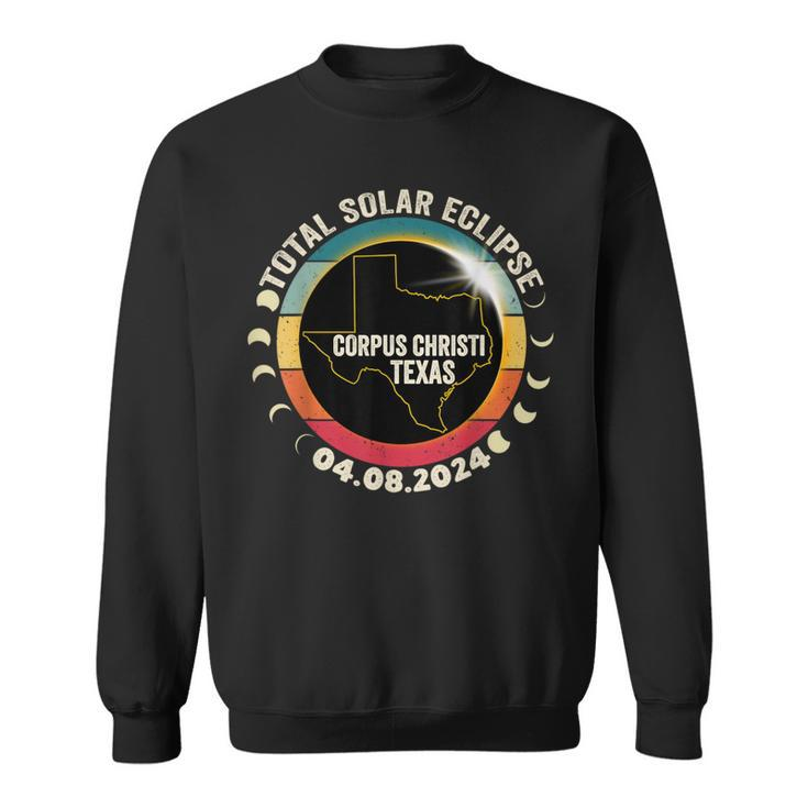 Total Solar Eclipse Corpus Christi Texas April 8 2024 Sweatshirt