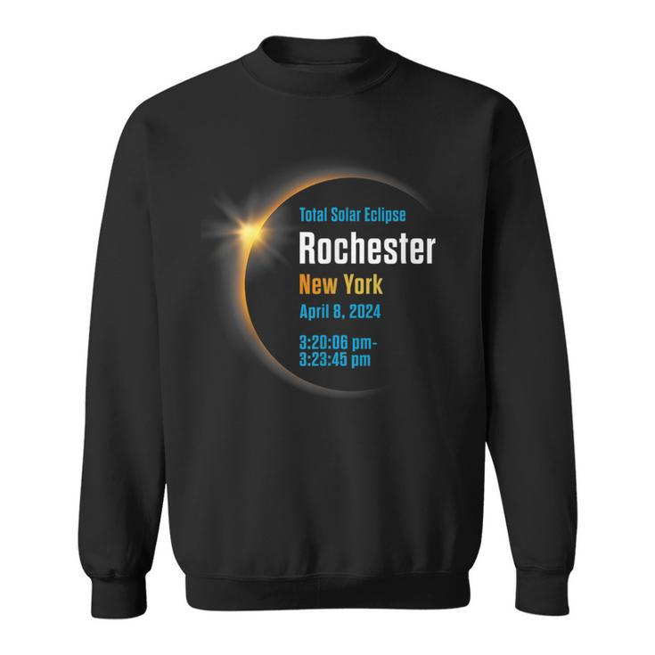 Total Solar Eclipse Rochester New York April 8 2024 Sweatshirt