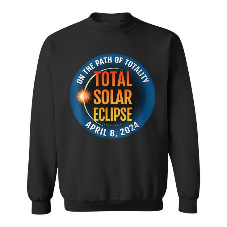 Total Solar Eclipse Totality April 8 2024 12 Sweatshirt