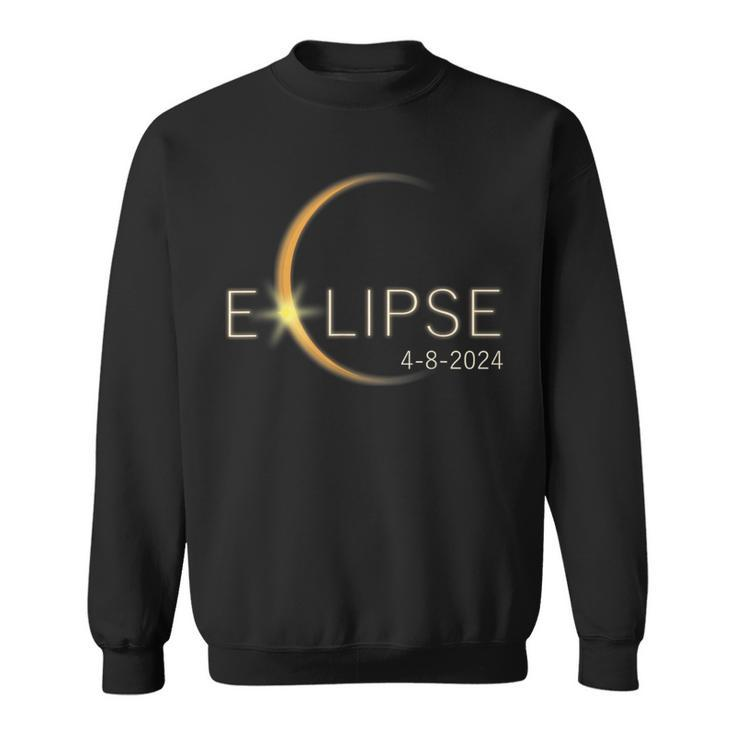 Total Solar Eclipse Twice In A Lifetime 2024 April 8 2024 Sweatshirt