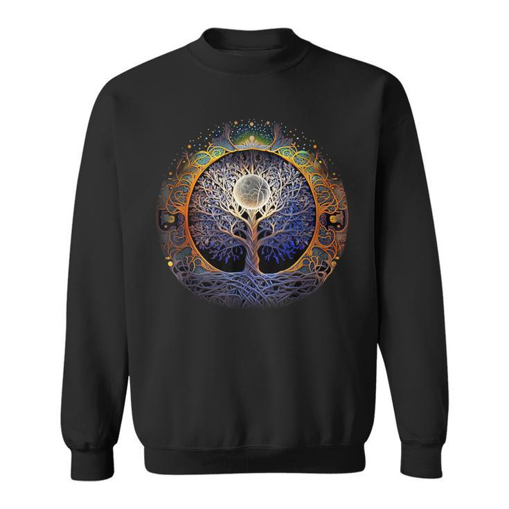 Tree Of Life Yoga Zen Namaste Meditation Sweatshirt