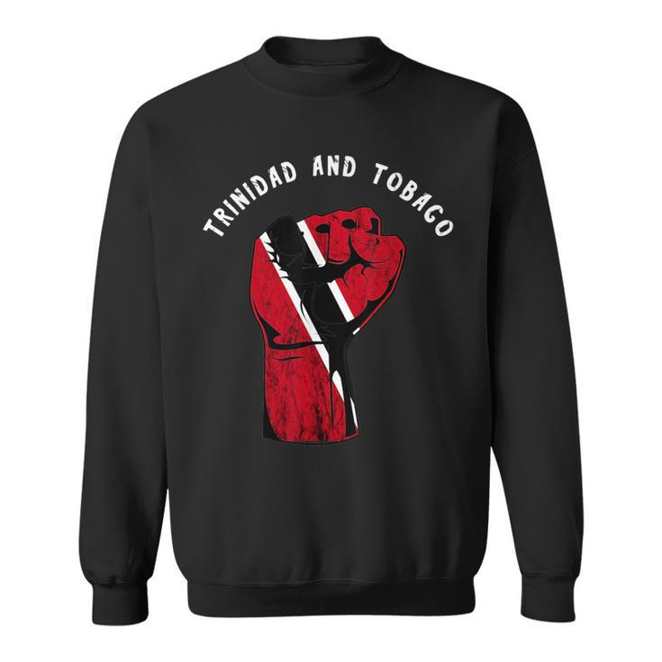 Trinidad And Tobago Hand Fist Tobagonian Pride Roots Sweatshirt