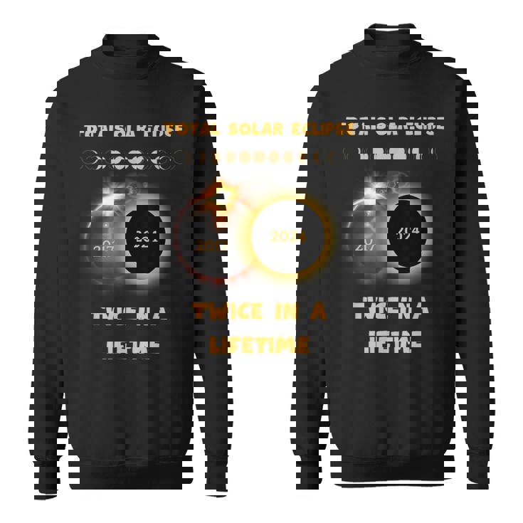 Twice In A Lifetime America Solar Totality Eclipse 2024 Sweatshirt Twice In A Lifetime America Solar Totality Eclipse 2024 Sweatshirt