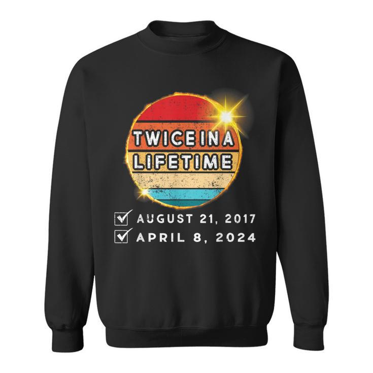 Twice In A Lifetime Solar Eclipse 2024 Totality 2017 Boys Sweatshirt