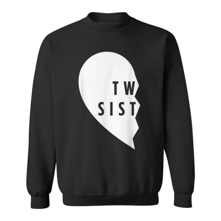 Twin Sisters Heart Half Matching Set 1 Of 2 Sweatshirt
