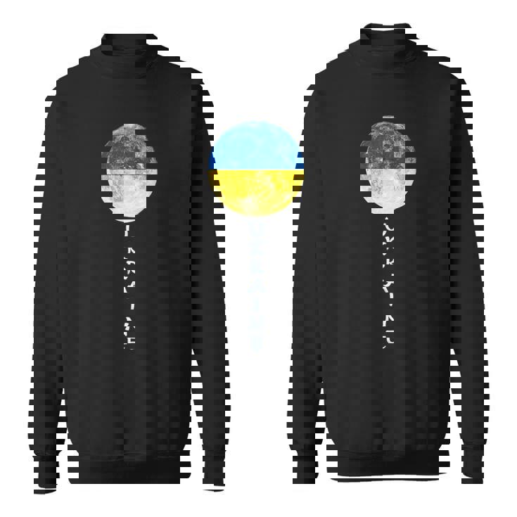 Ucrania Orgullo Lunar Bandera Ucraniana Raíces De Ucrania Recuerdo De Ucrania Camisa de entrenamiento