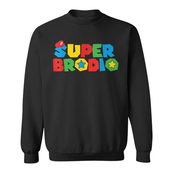 Ultimate Gaming Bro Comedic Brother Family Matching Sweatshirt