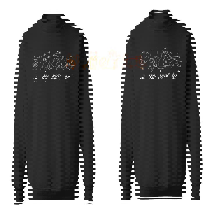 Un Deux Trois Cat French Kitty Lover Adorable Camisa de entrenamiento