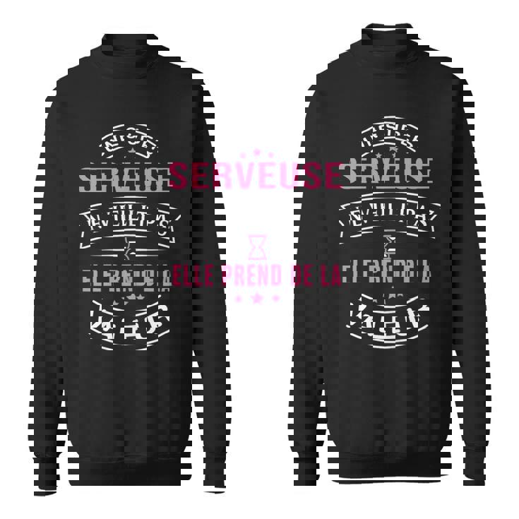 Une Super Serveuse Neieillit Pas Cadeau Serveuse Sweater e