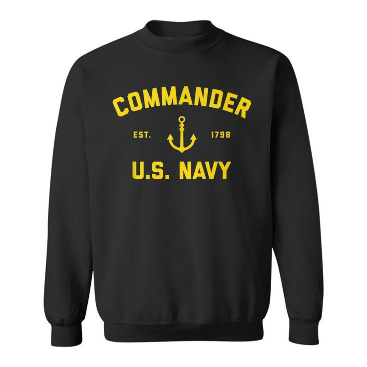 Us Navy Commander Cdr Sweatshirt