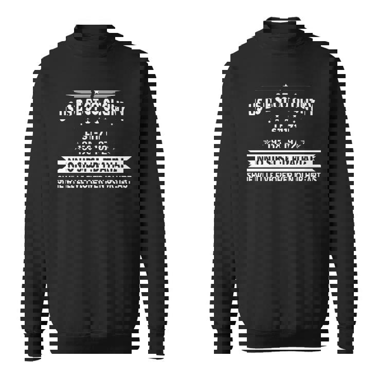Uss De Soto County Lst Sweatshirt