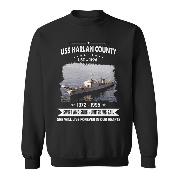 Uss Harlan County Lst Sweatshirt