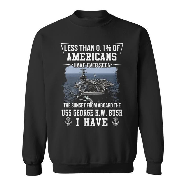 Uss Harry S Truman Cvn 75 Sunset Sweatshirt