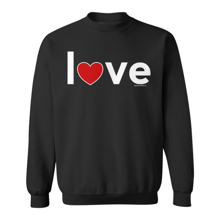 Valentines Day For Him Her Love Decorations Heart Sweatshirt