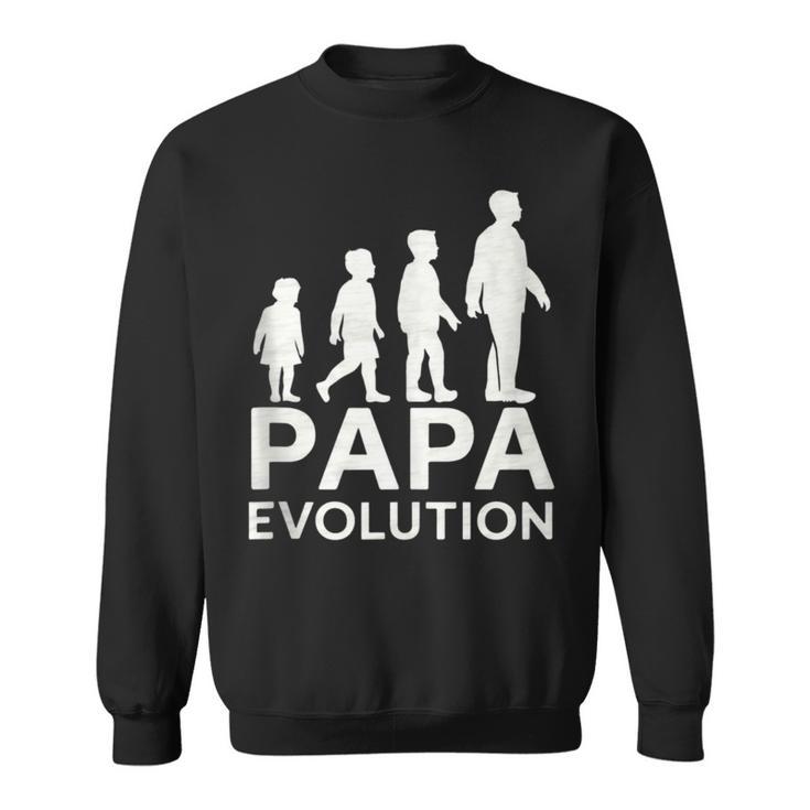 Vater Evolution Silhouette Papa Evolution Sweatshirt