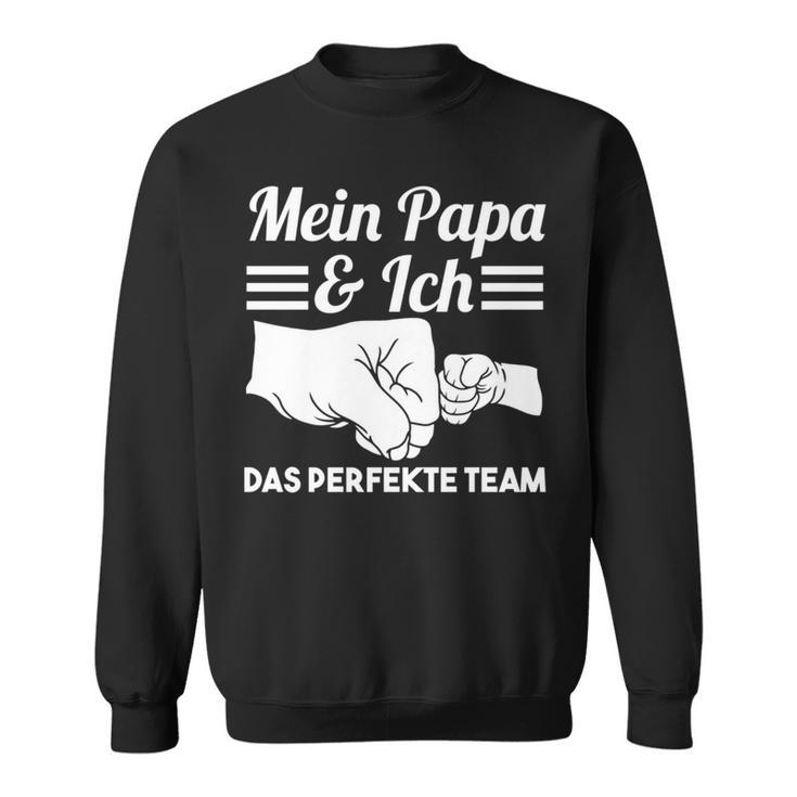 Vatertag Papa Und Sohnater Und Tochter Sweatshirt