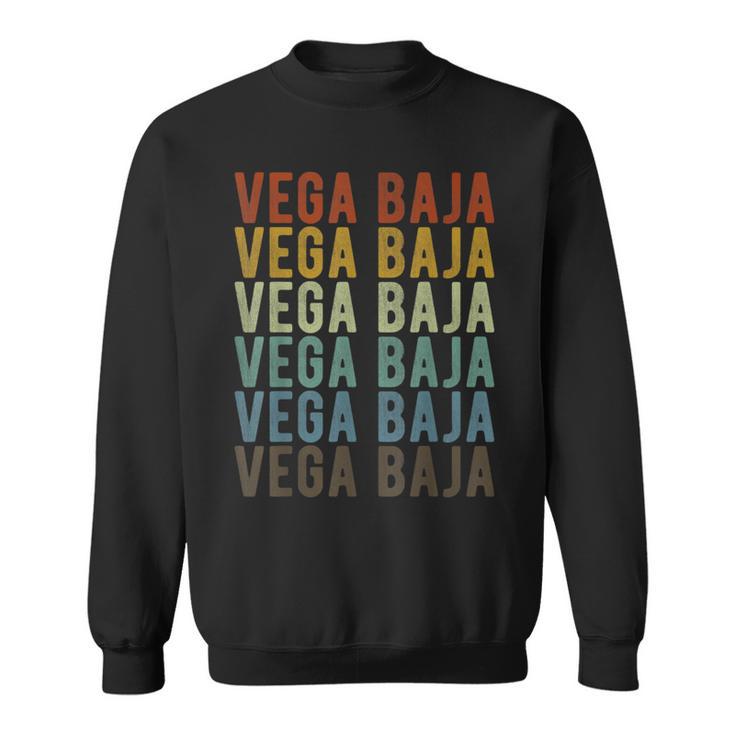 Vega Baja City Puerto Rico Retro Sweatshirt