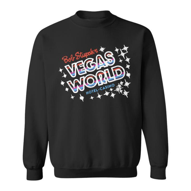 Vegas World Hotel Casino Retro Vintage Las Vegas Sweatshirt