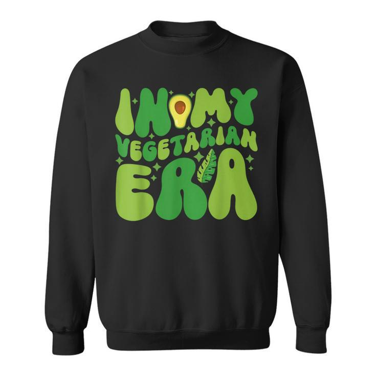 In My Vegetarian Era With Avocado Vegan Fruits Lover Sweatshirt
