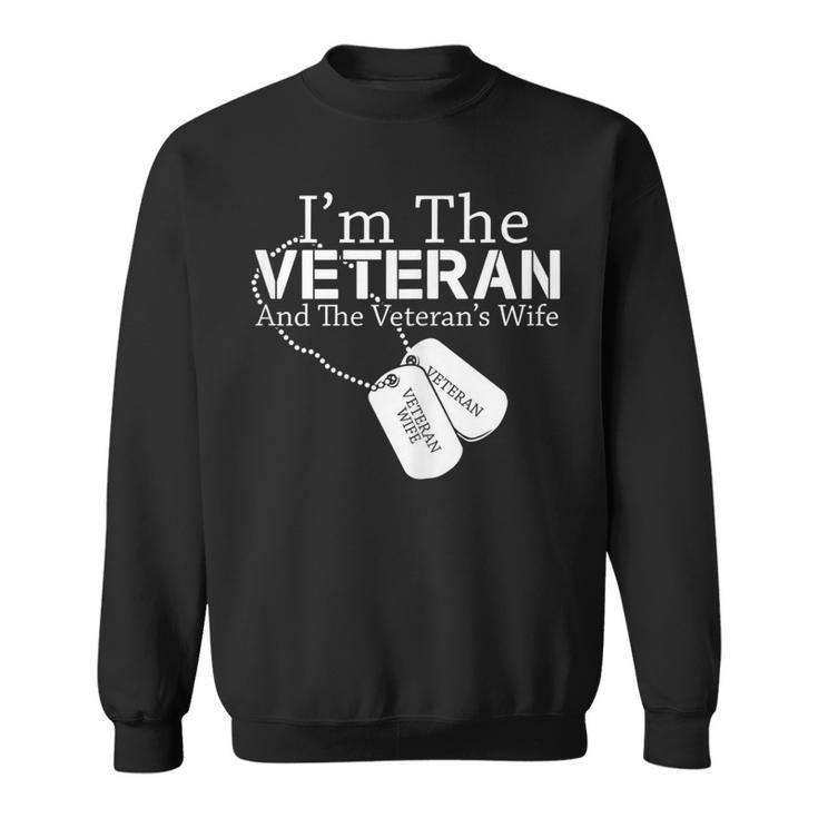 I Am The Veteran Veterans Day Us Military Patriotic Sweatshirt