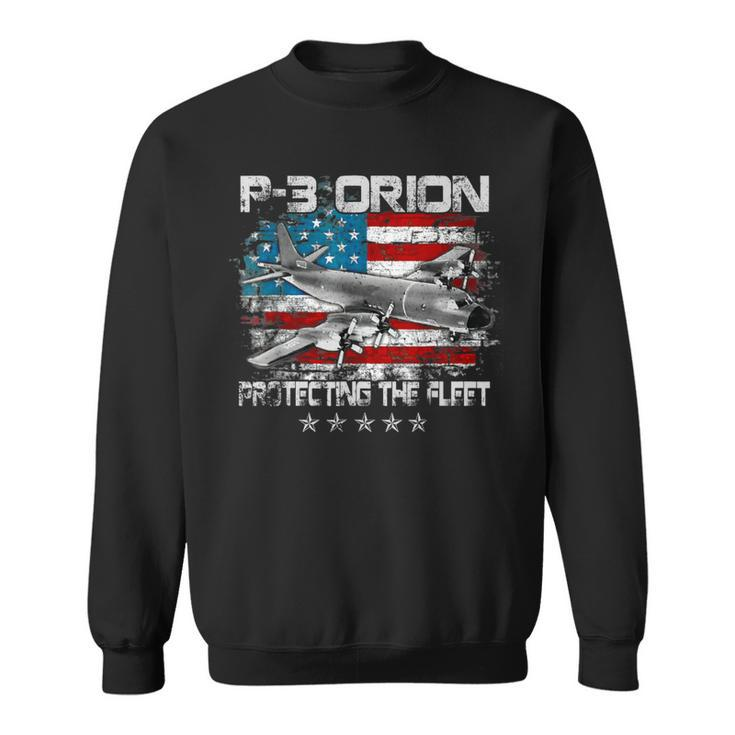 Veterans Day P3 Orion Sub Hunter Asw Airplane Vintage Sweatshirt