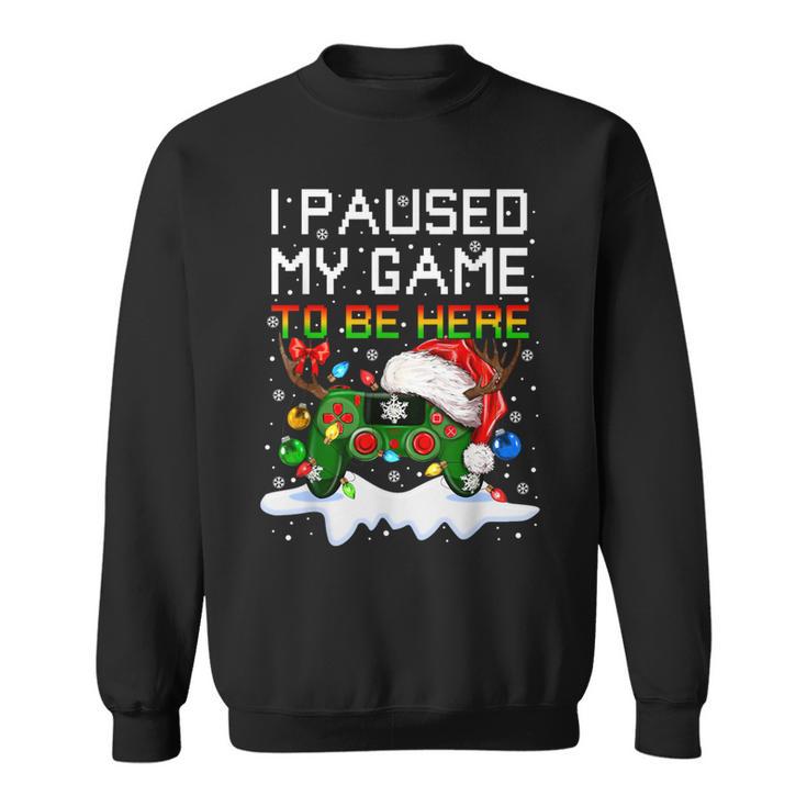 Video-Game Controller Santa Hat Christmas Gaming X-Mas Gamer Sweatshirt