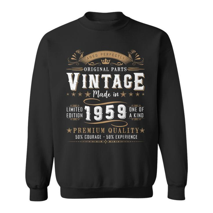 Vintage 1959 65Th Birthday 65 Year Old For Women Sweatshirt