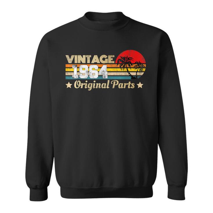 Vintage 1964 Limited Edition Original Parts 60Th Birthday Sweatshirt