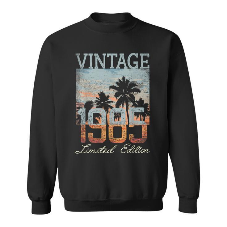 Vintage 1985 Limited Edition 38Th Birthday 38 Year Old Sweatshirt