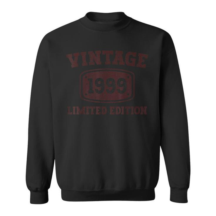 Vintage 1999 25 Year Old 25Th Birthday For Women Sweatshirt
