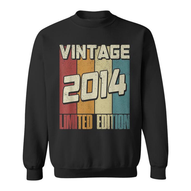 Vintage 2014 Limited Edition 10Th Birthday Sweatshirt