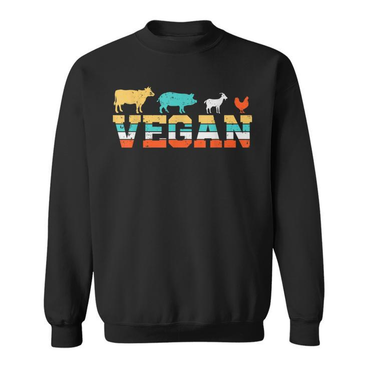 Vintage Animals Logo Vegan Sweatshirt