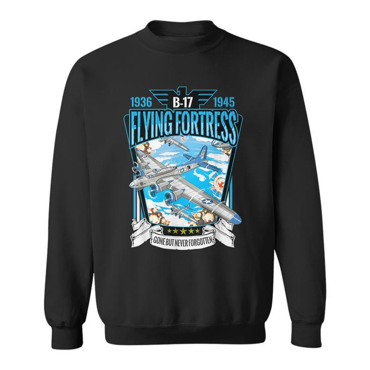 Vintage B17 Flying Fortress Ww2 Heavy Bomber Aviator Sweatshirt