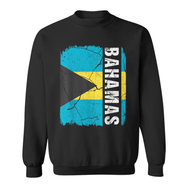 Vintage Bahamian Flag Bahamas Pride Roots Heritage Sweatshirt