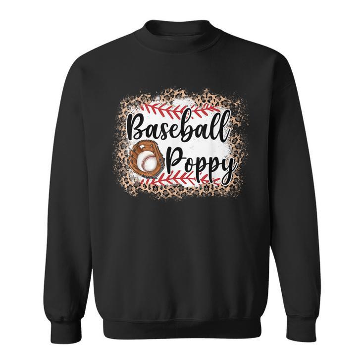 Vintage Baseball Poppy Leopard Baseball Pride Sweatshirt