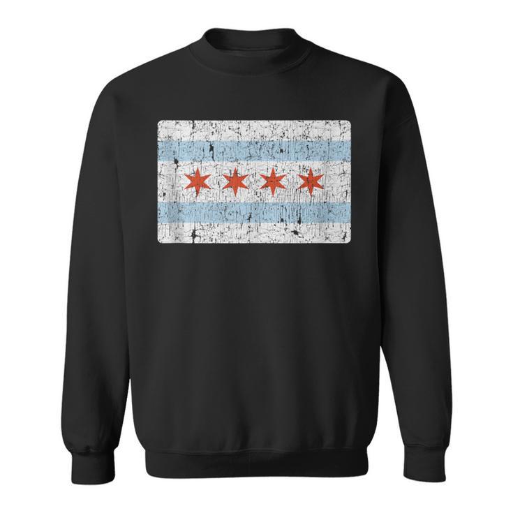 Vintage Chicago Flag Souvenir Sweatshirt