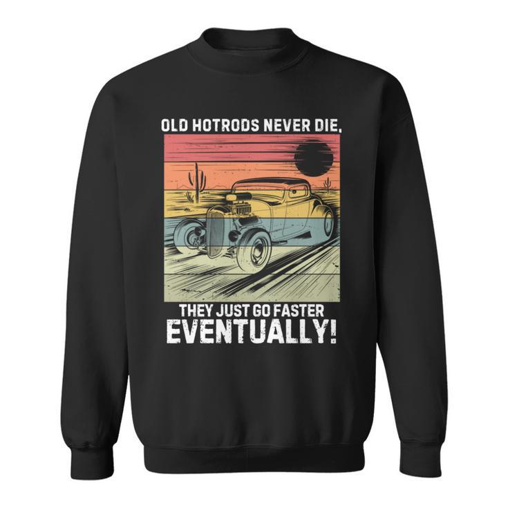 Vintage Hot Rod Classic Car Sweatshirt