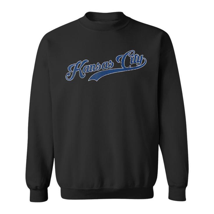 Vintage Kansas City Kc Baseball Sweatshirt