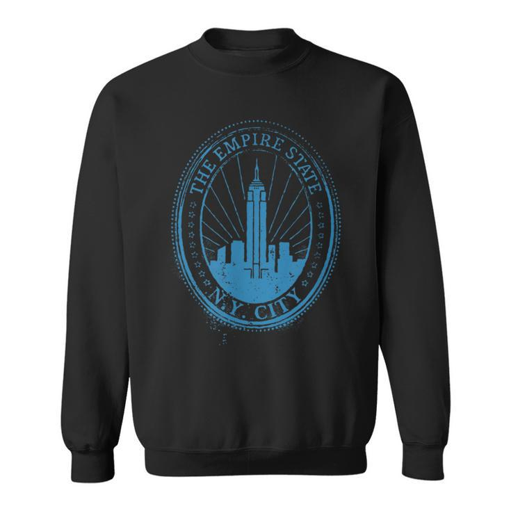 Vintage Look Empire State Building Sweatshirt