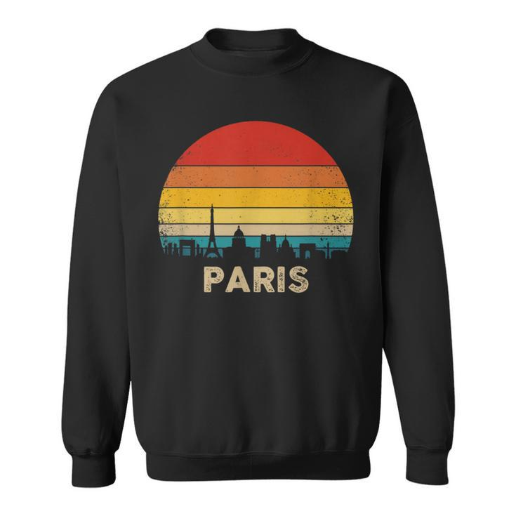 Vintage Paris France Souvenir T Sweatshirt