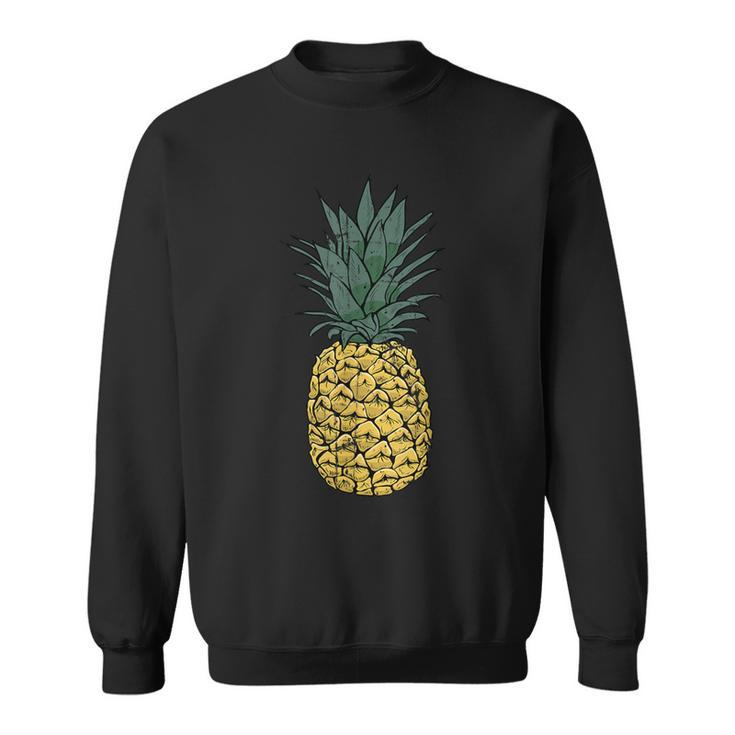 Vintage PineappleCute Fruit Food Clothing Pajama Sweatshirt