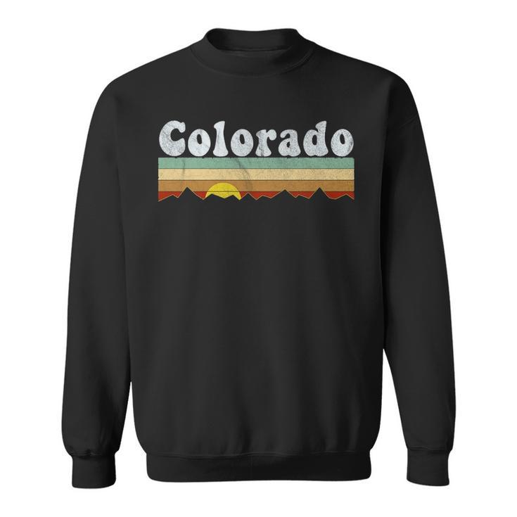 Vintage Retro 70S Colorado Sweatshirt